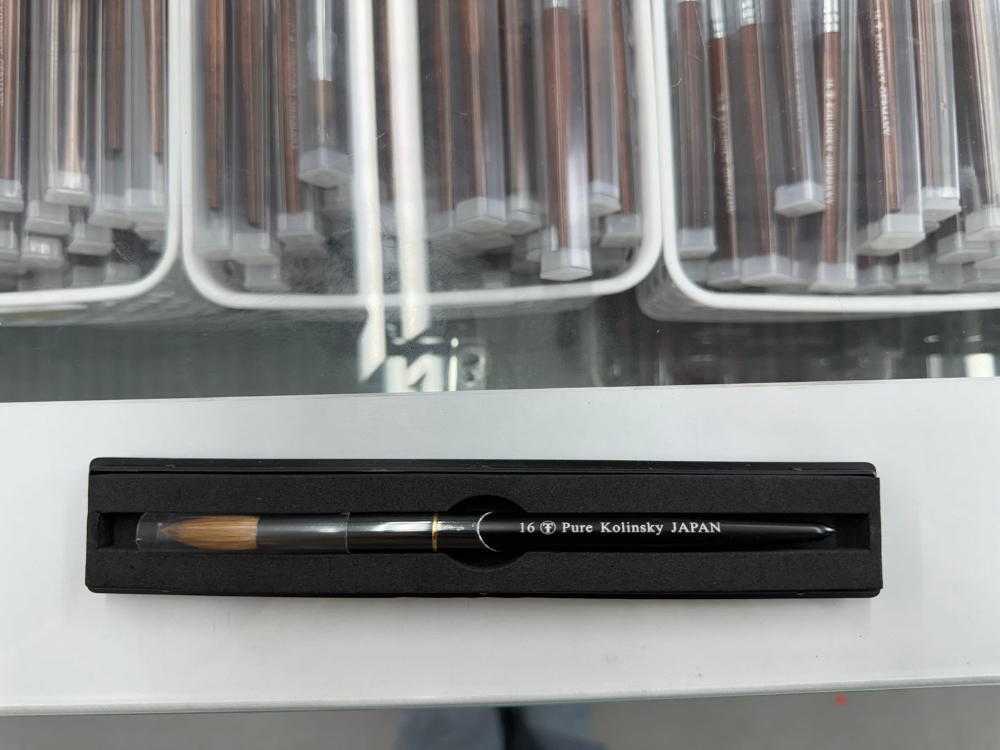 BLACK PURE KOLINSKY BRUSH