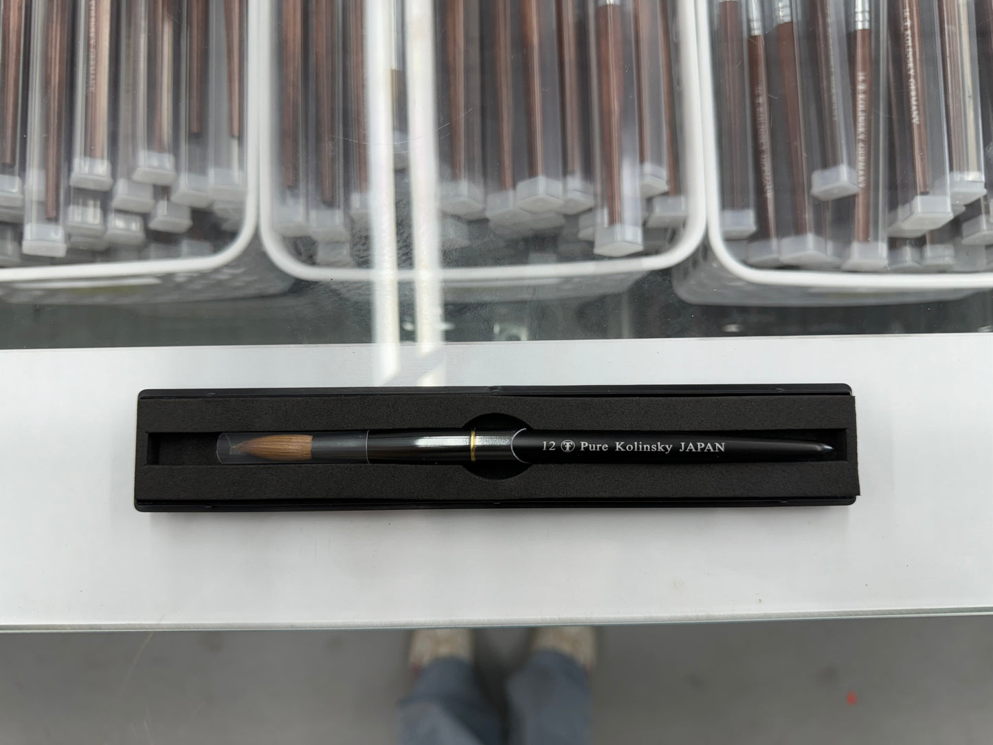 BLACK PURE KOLINSKY BRUSH