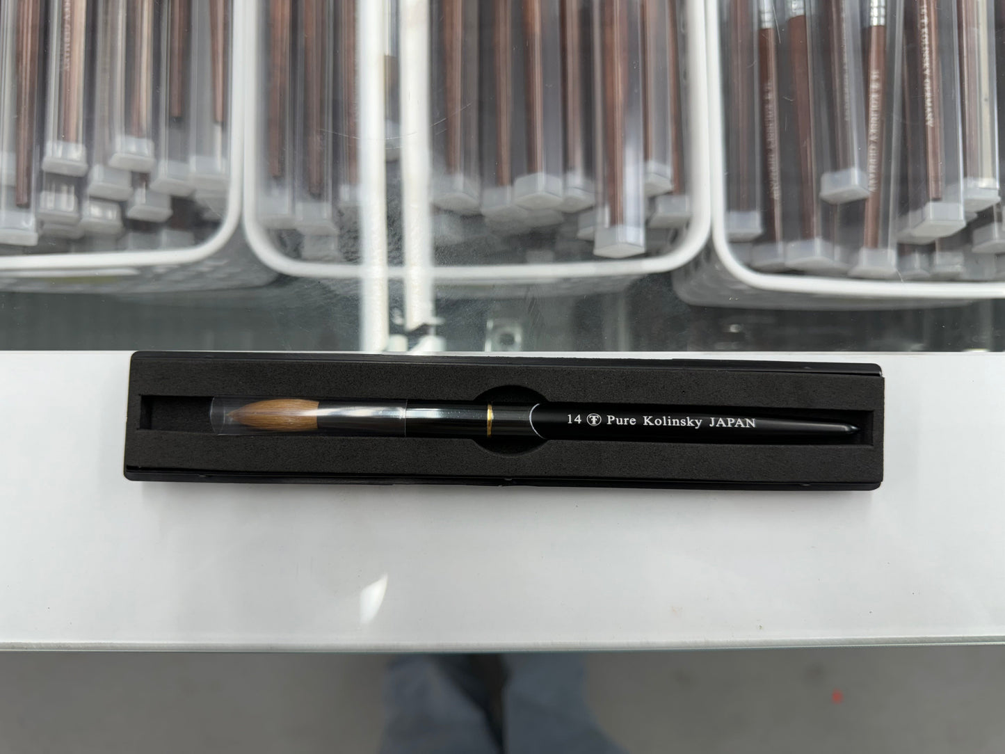 BLACK PURE KOLINSKY BRUSH