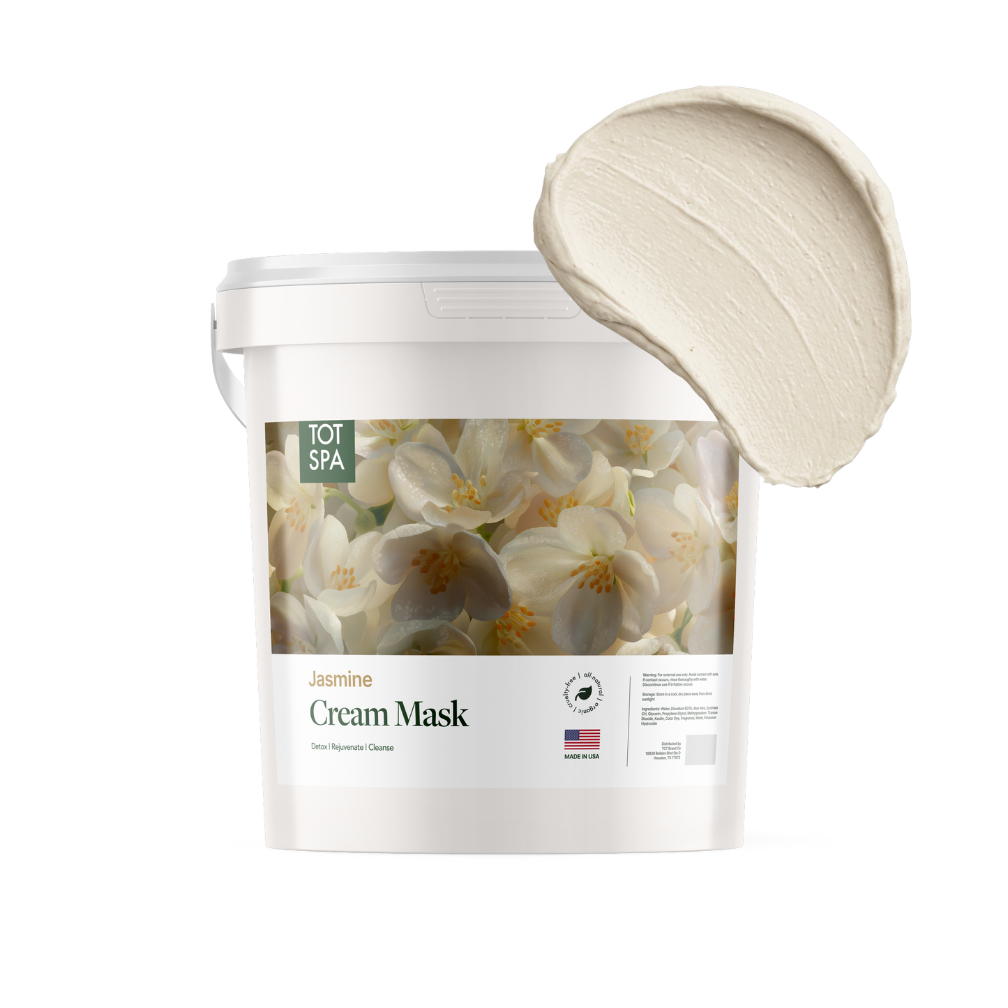 TOT Cream Mask Jasmine 5 Gallon