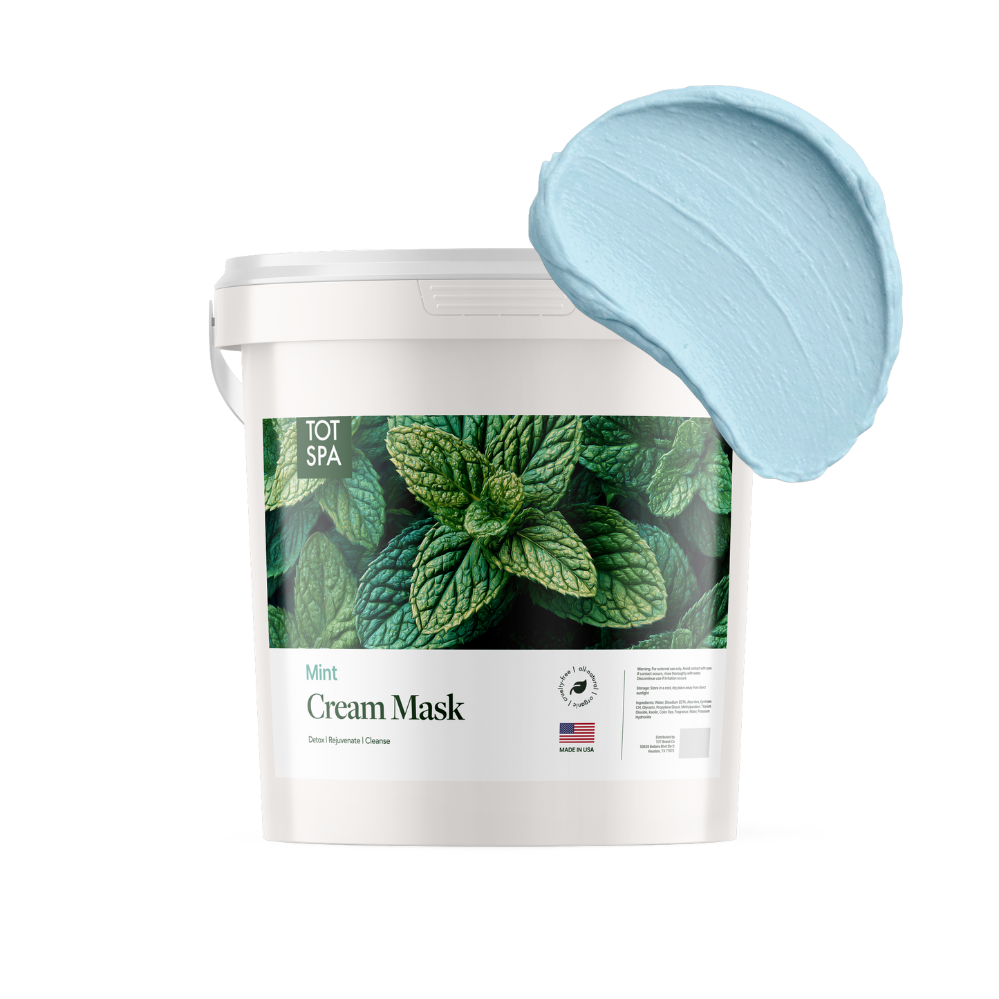 TOT Cream Mask Mint 5 Gallon