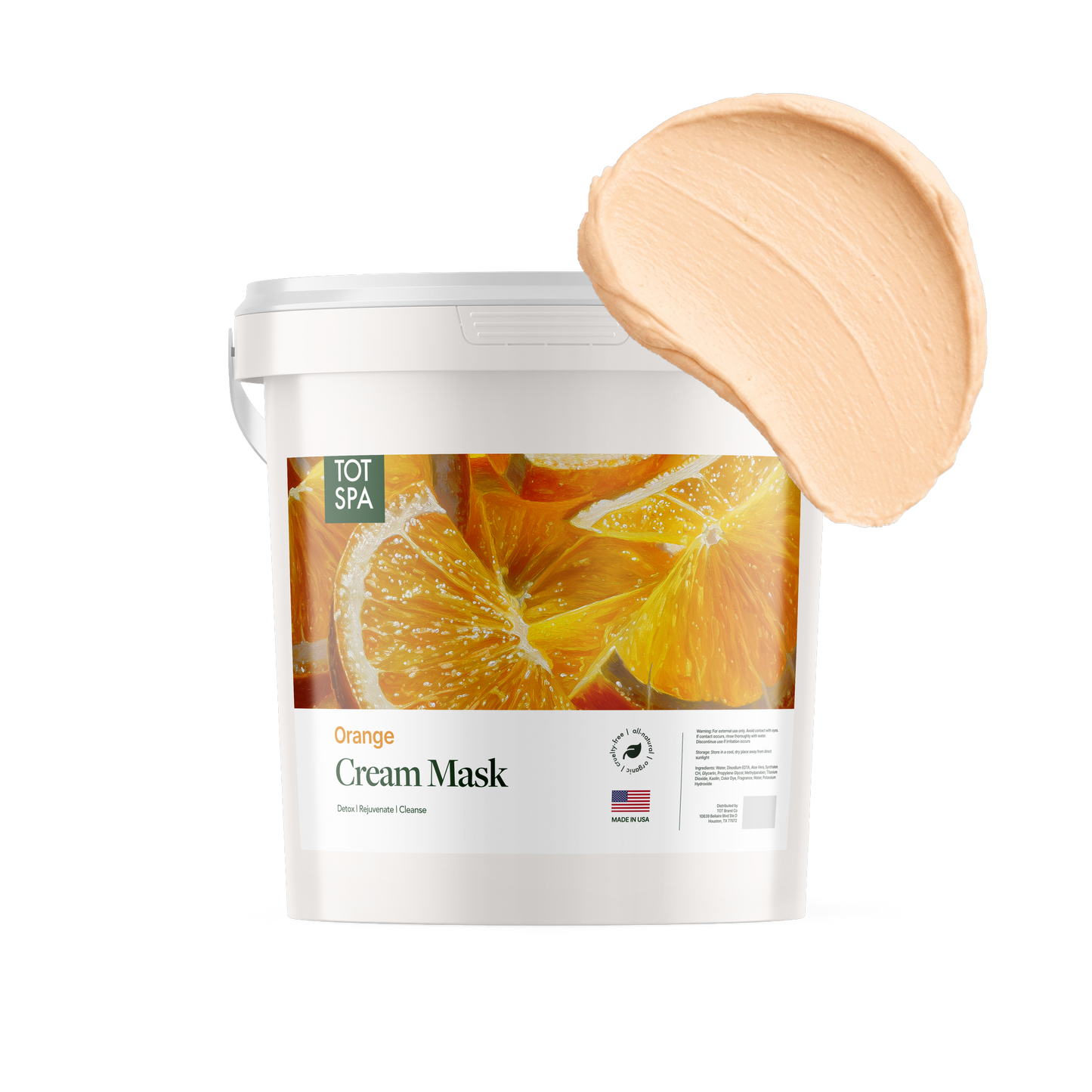 TOT Cream Mask Orange 5 Gallon
