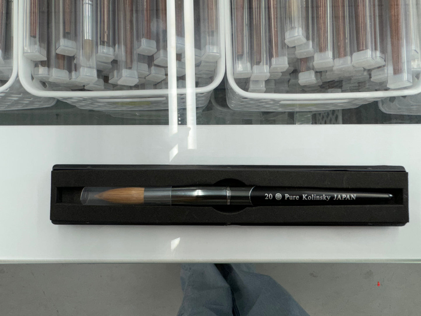 BLACK PURE KOLINSKY BRUSH
