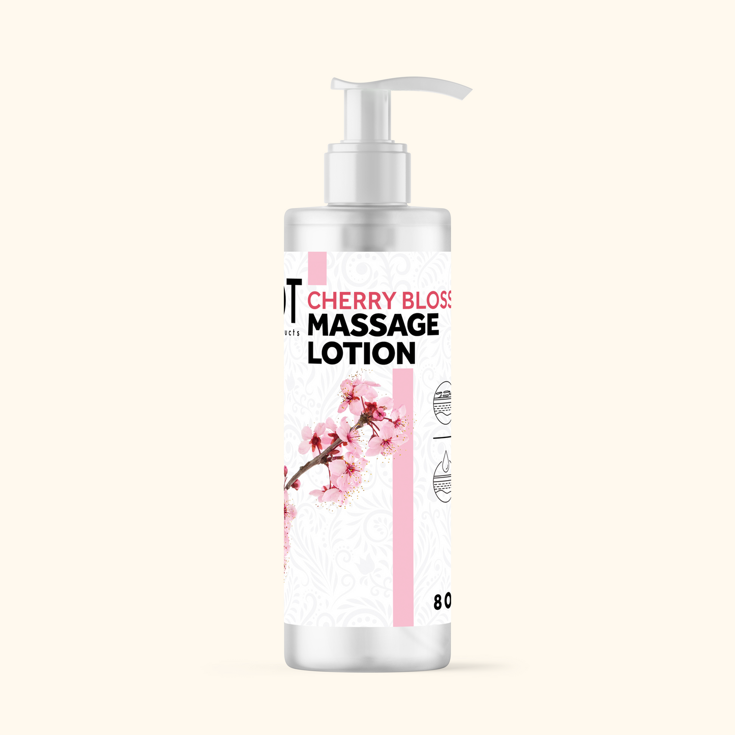 TOT MASSAGE LOTION 8 OZ (CASE)
