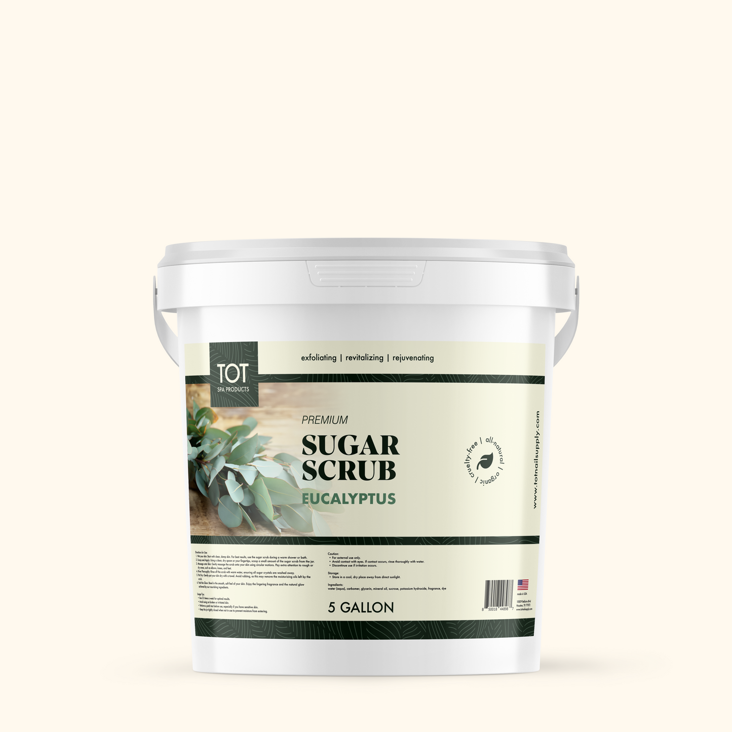 TOT PREMIUM SUGAR SCRUB 5G