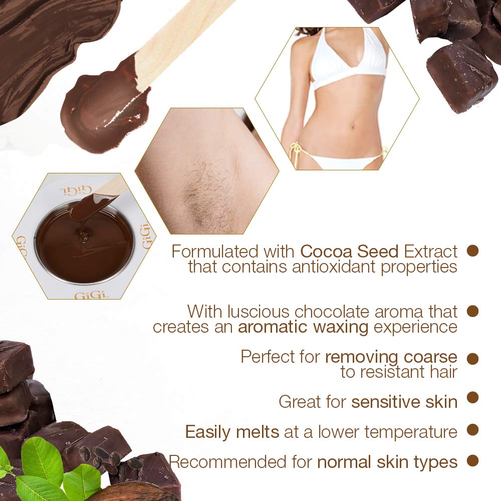GIGI MILK CHOCOLATE INFUSED CRÈME WAX (CASE-24 PC)