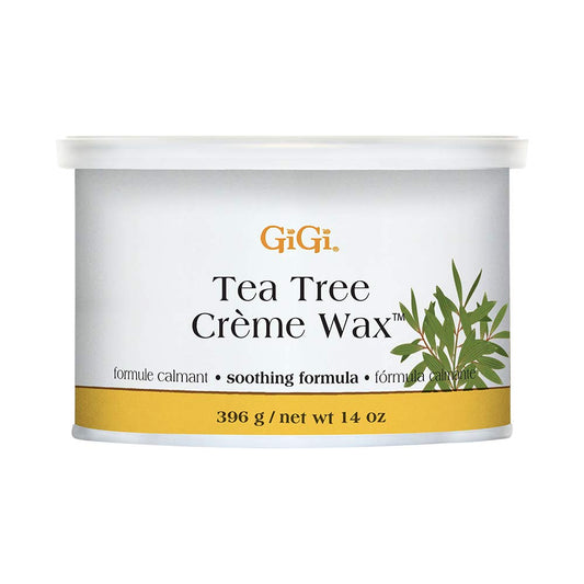 GIGI TEA TREE INFUSED CRÈME WAX (CASE-24 PC)
