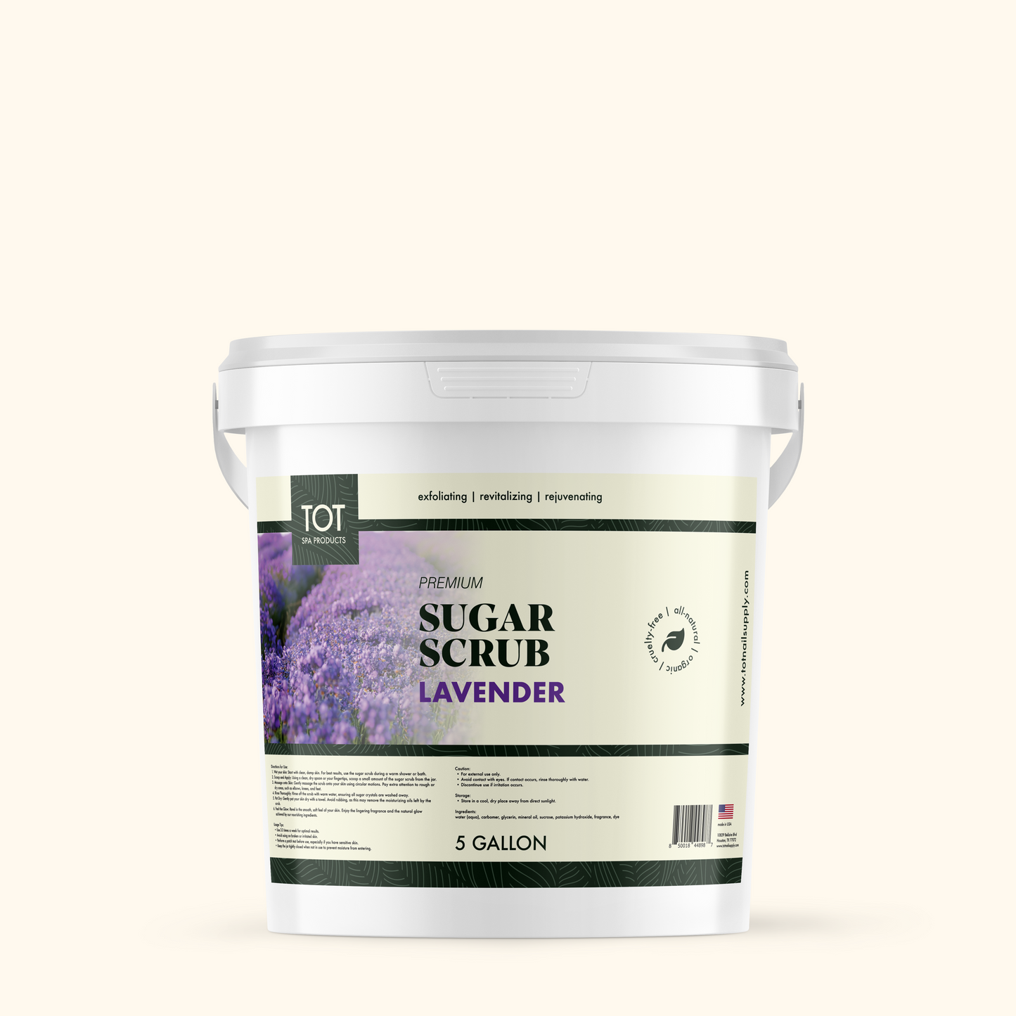 TOT PREMIUM SUGAR SCRUB 5G