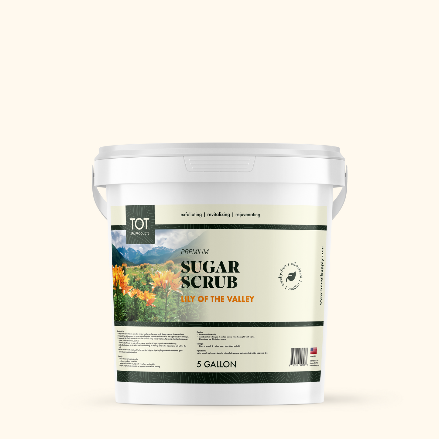 TOT PREMIUM SUGAR SCRUB 5G