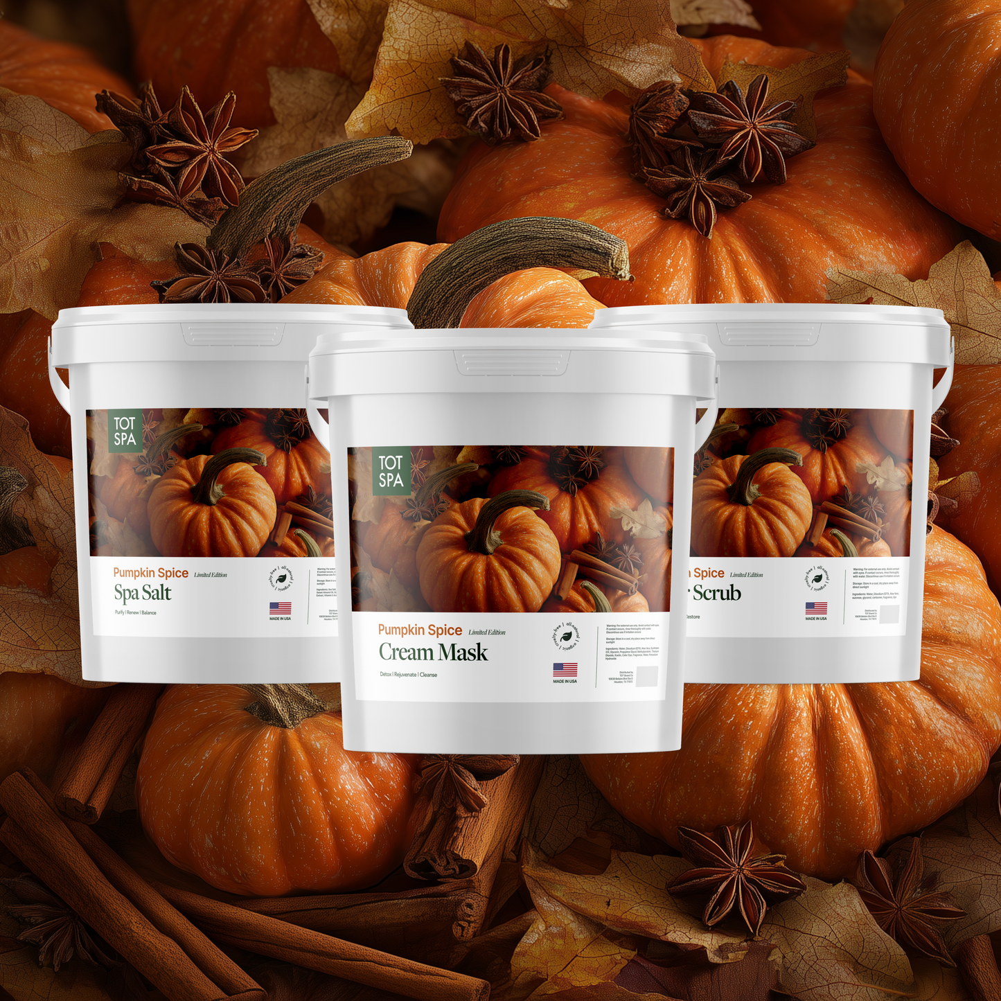 Pumpkin Spice Spa Combo