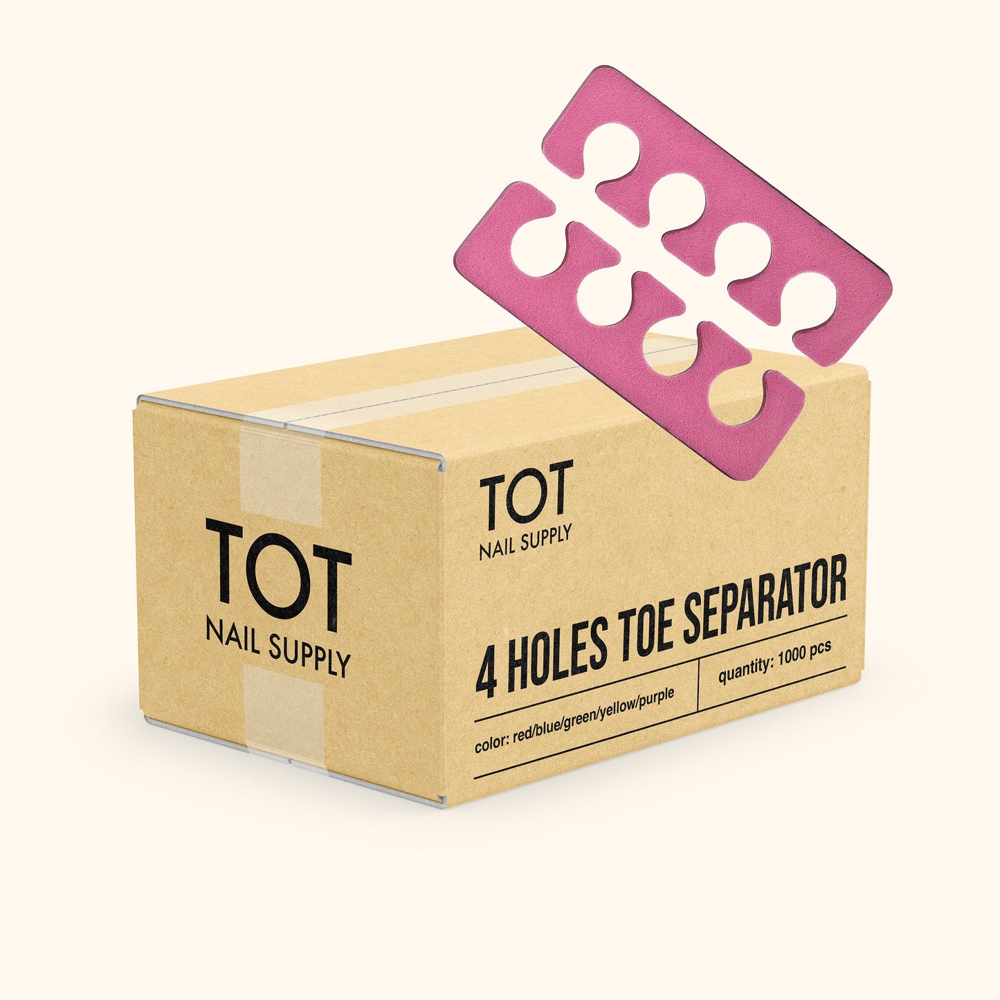 TOT 4 HOLE TOE SEPARATOR (CASE)