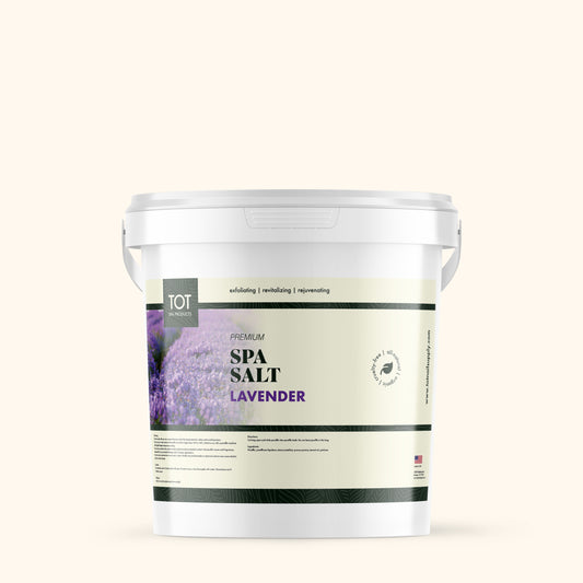 TOT PEDICURE SPA SALT 1 GALLON (CASE)