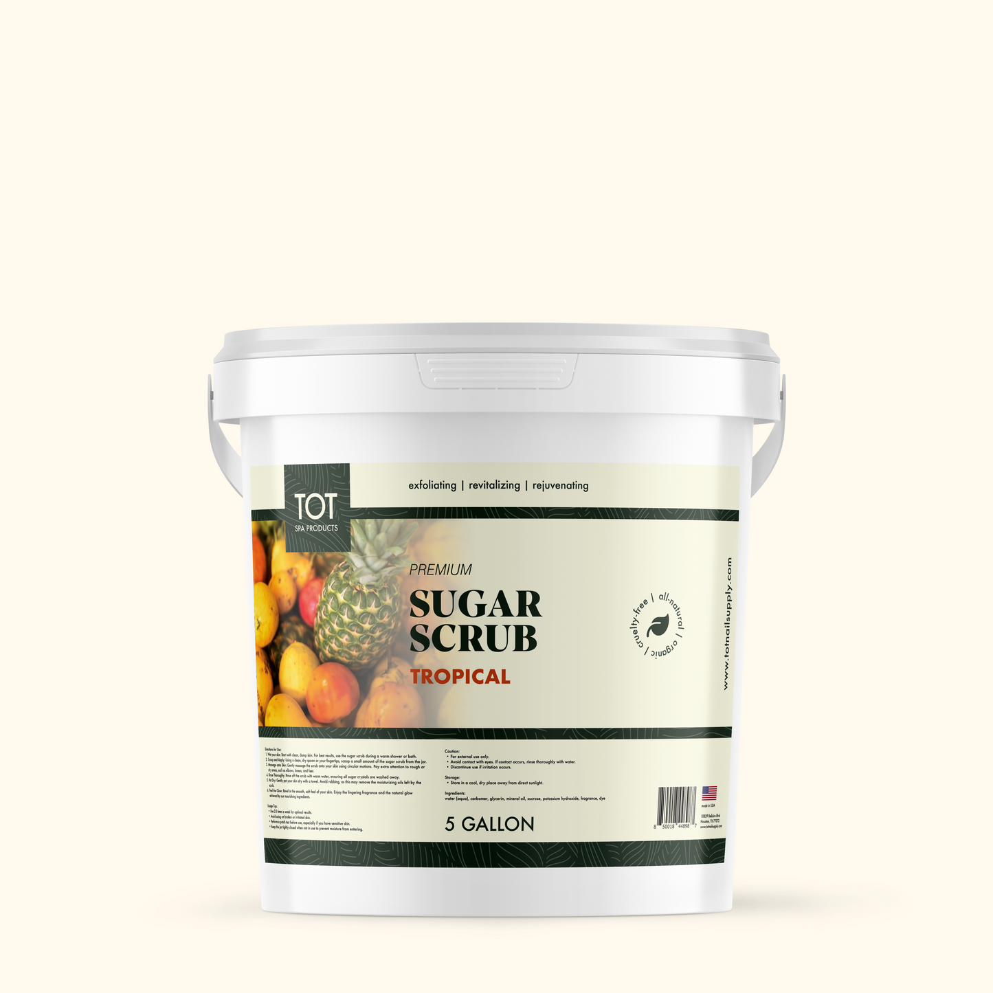 TOT PREMIUM SUGAR SCRUB 5G