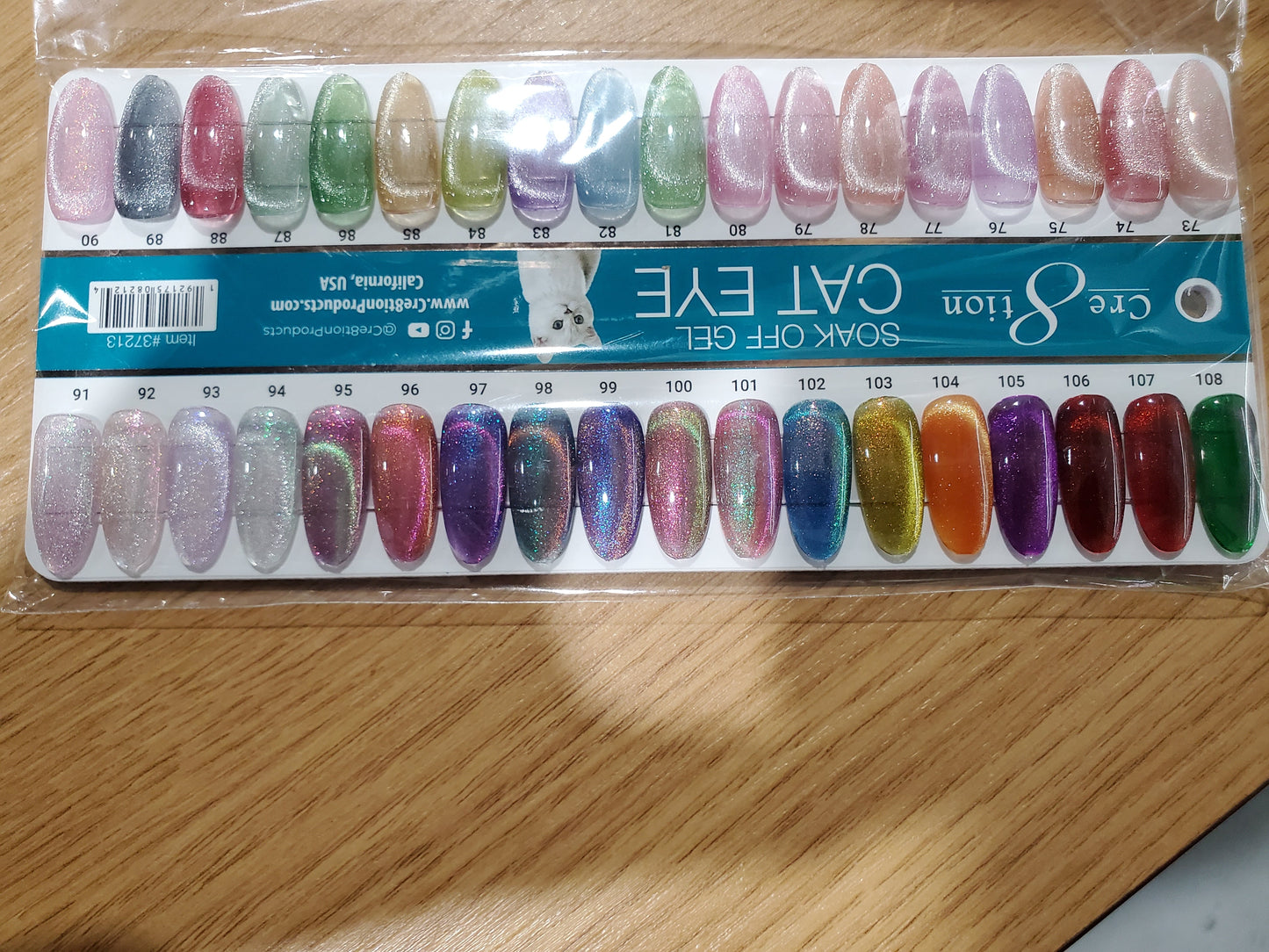 CRE8TION SOAK OFF GEL CAT EYE
