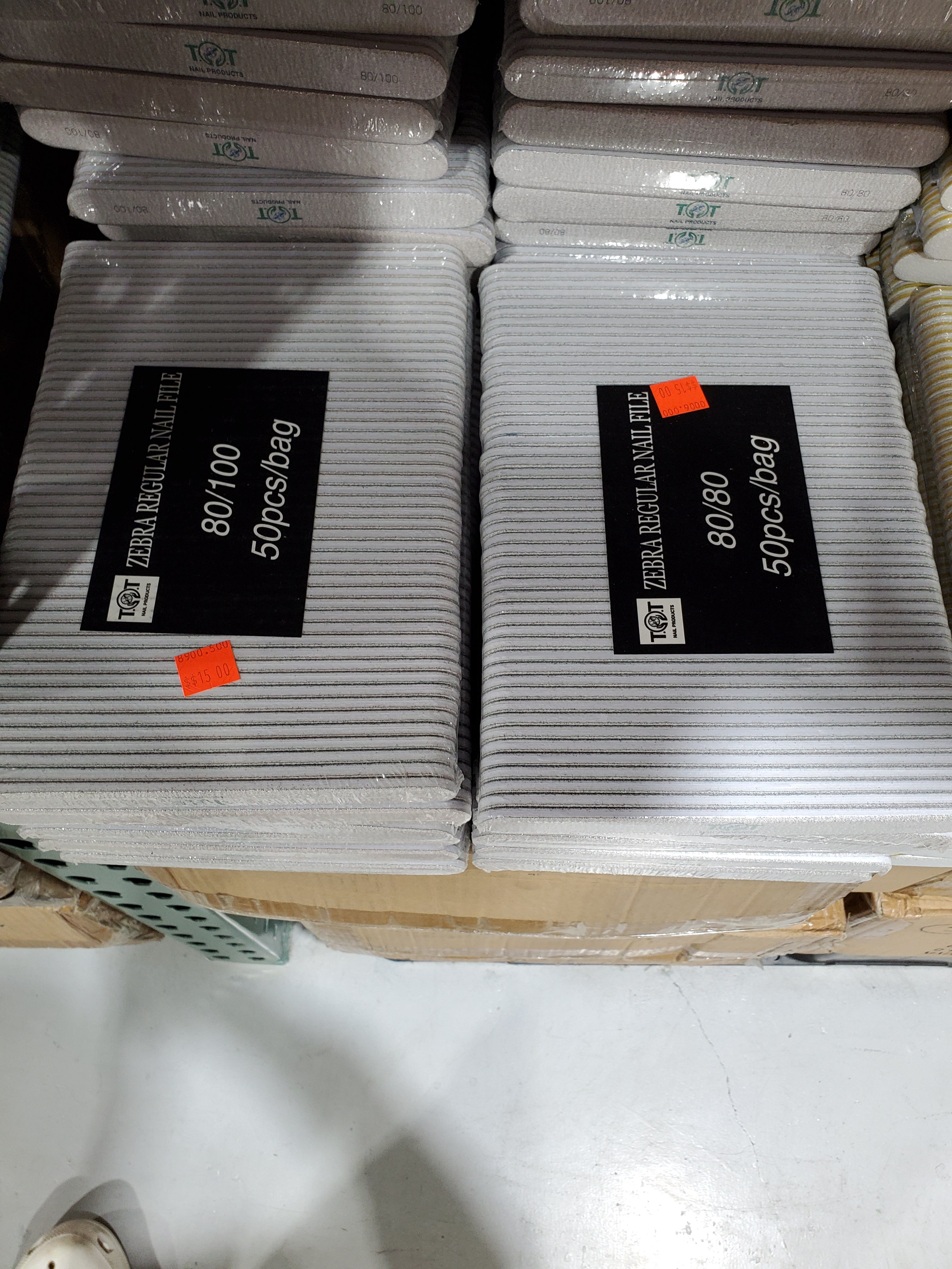 REGULAR NAIL FILE (BOX-1000 PCS)