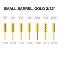CRE8TION GOLD CARBIDE SMALL BARREL 3/32"