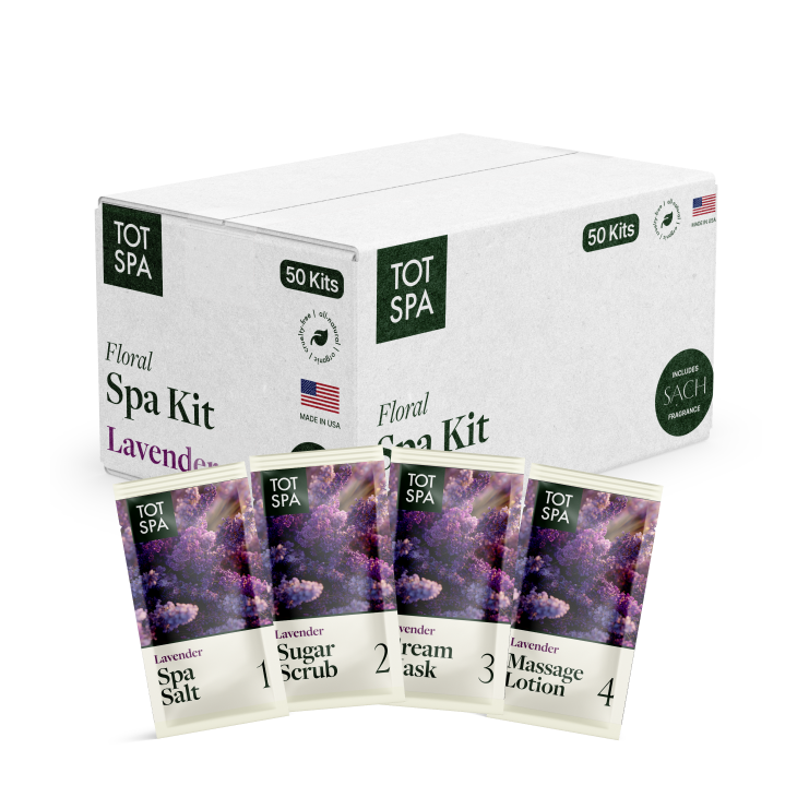TOT SPA 4 STEP PEDICURE KIT (50 KITS)