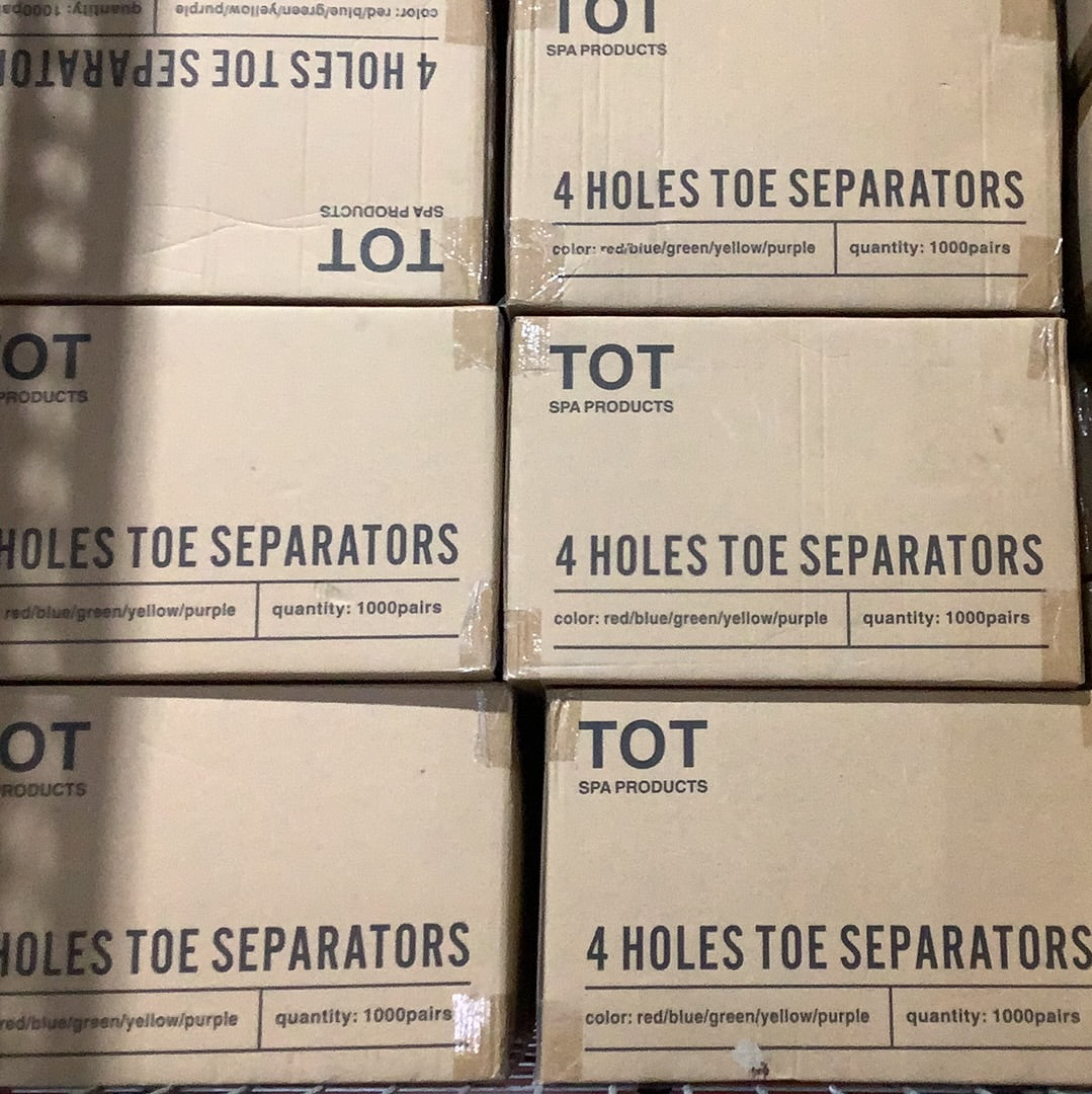 TOT 4 HOLE TOE SEPARATOR (CASE-1000 PCS)