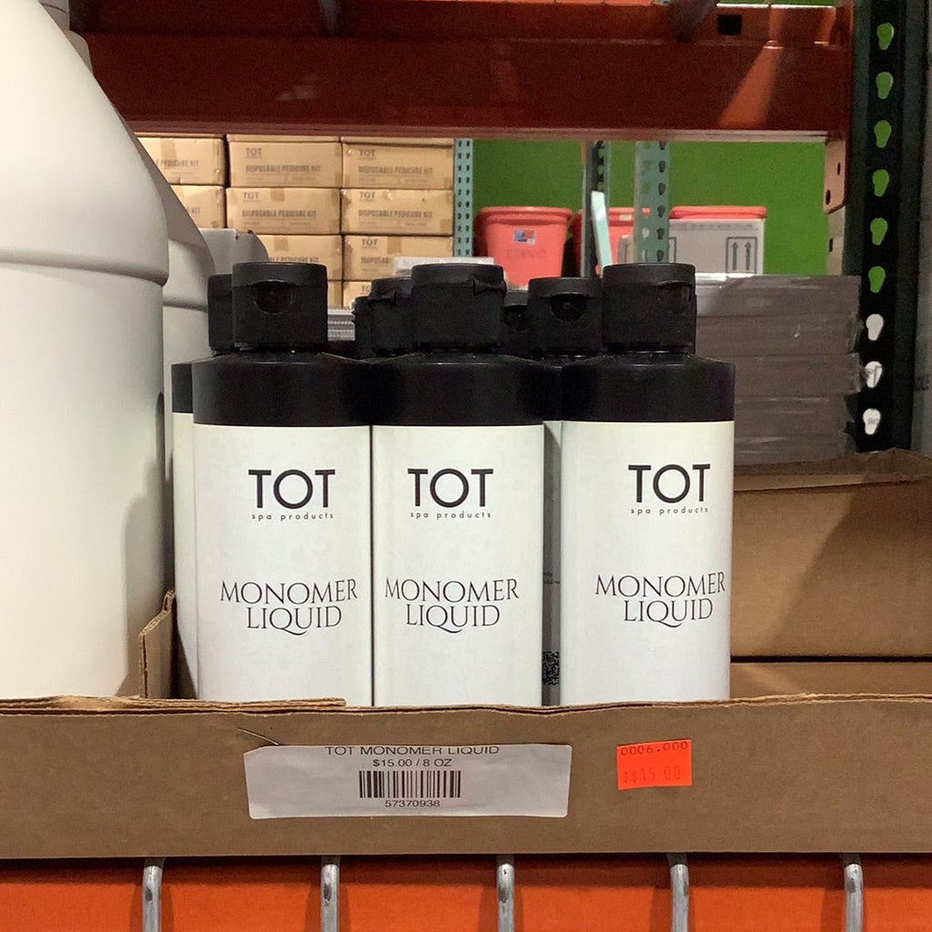 TOT Acrylic Monomer Liquid No MMA 1 Gallon