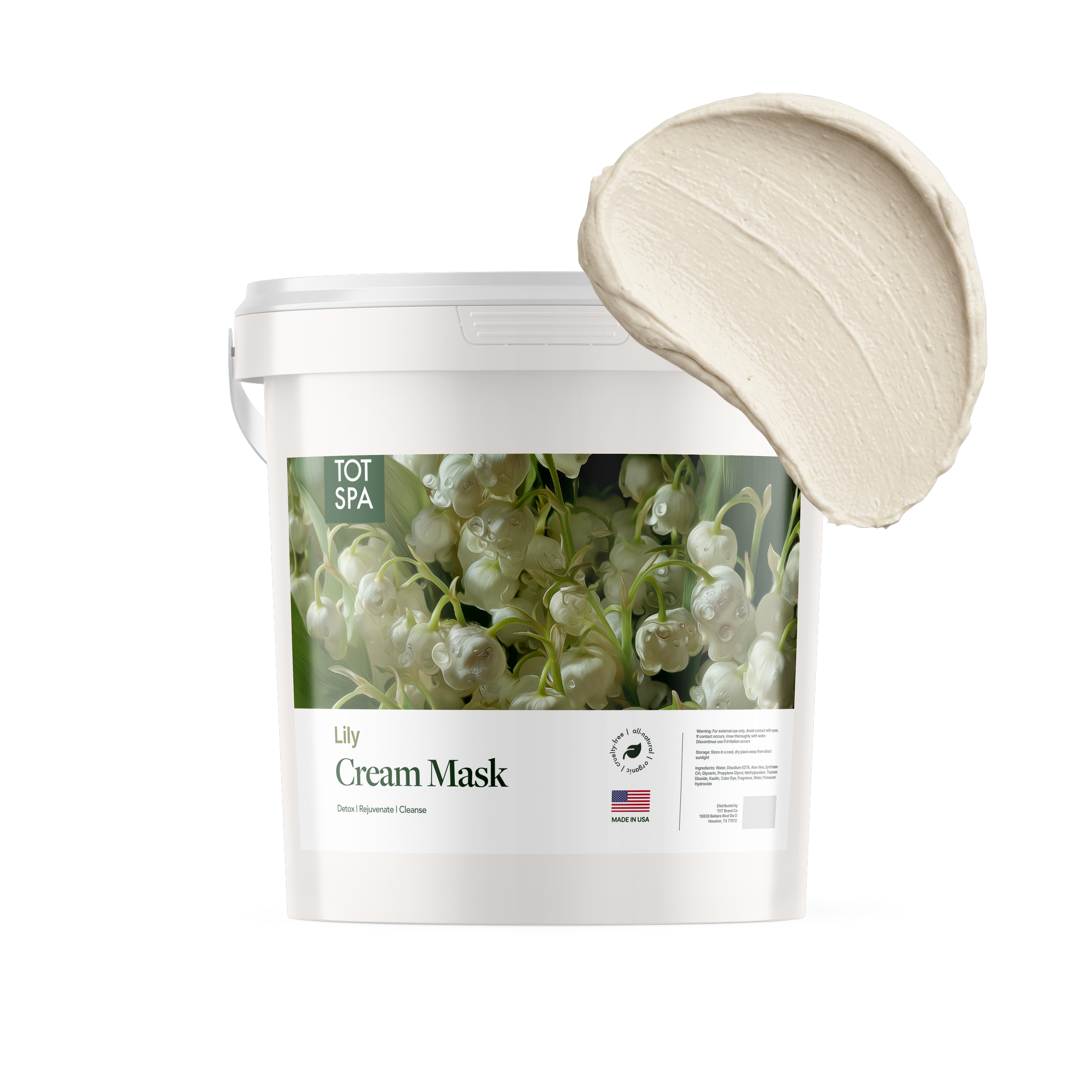 TOT Cream Mask Lily 5 Gallon