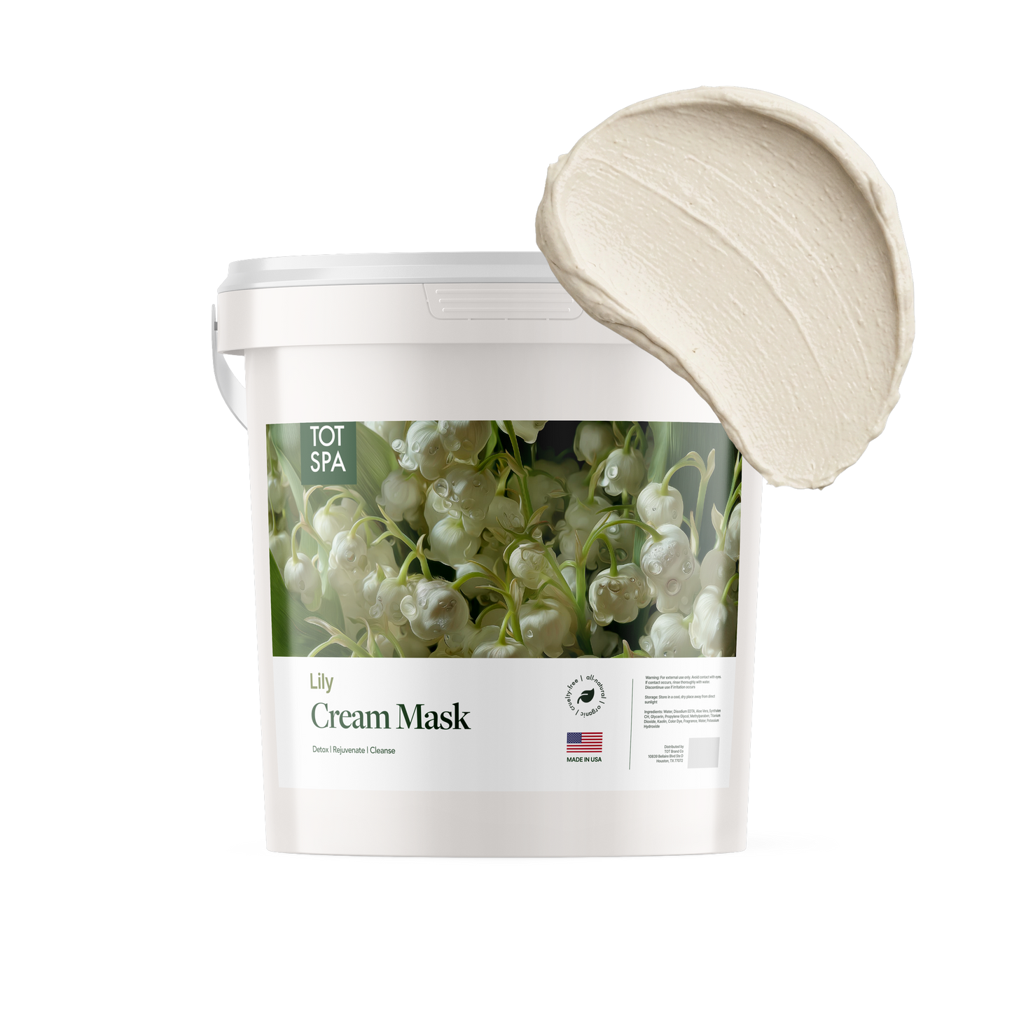TOT Cream Mask Lily 5 Gallon