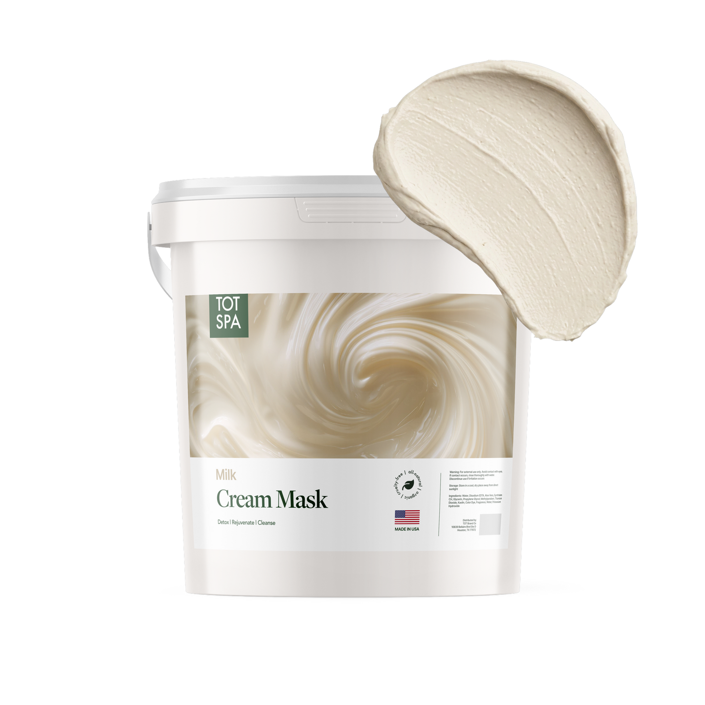 TOT Cream Mask Milk 5 Gallon