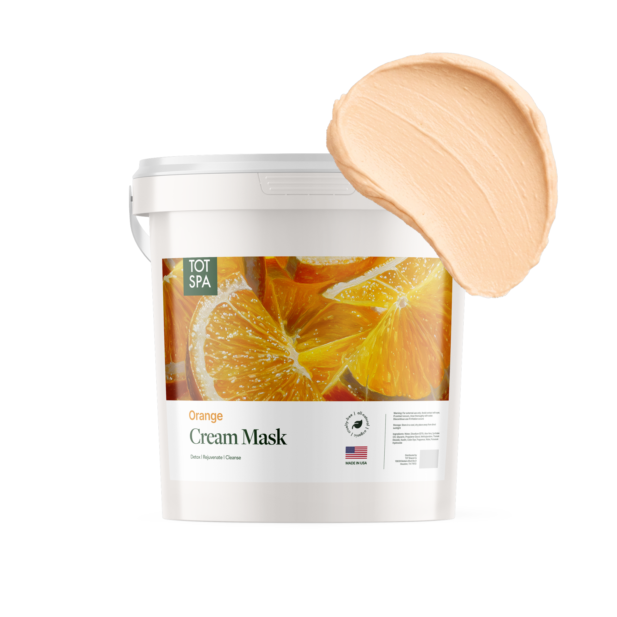 TOT Cream Mask Orange 5 Gallon