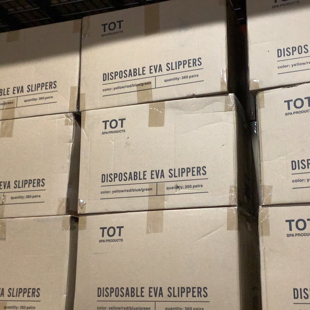 DISPOSABLE EVA SLIPPERS (CASE)