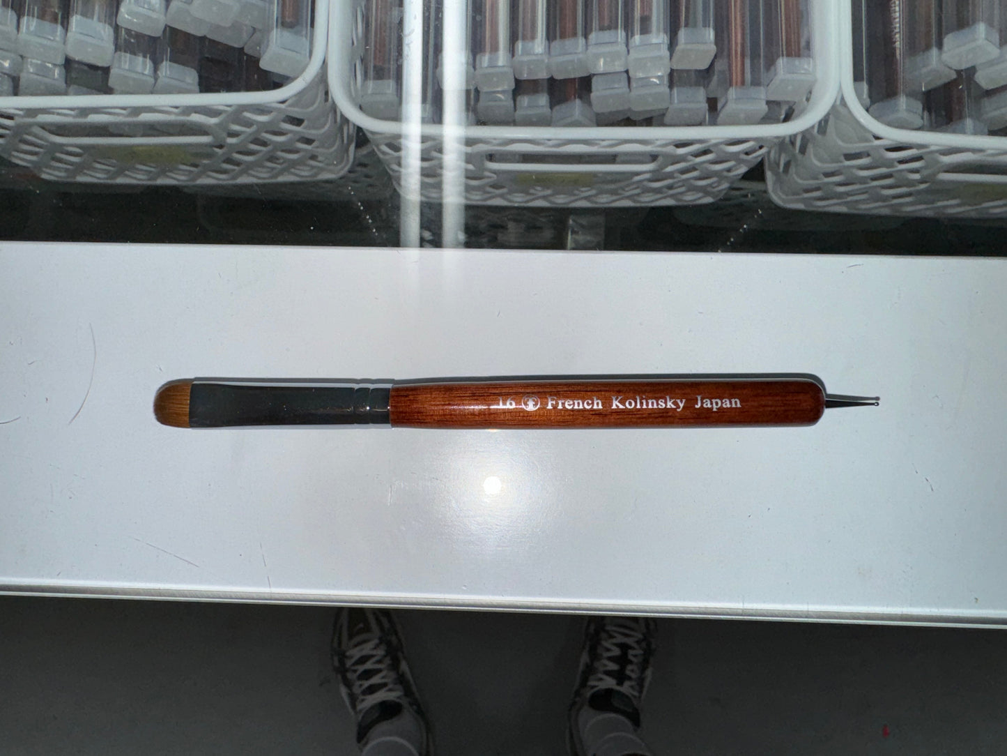 FRENCH KOLINSKY NAIL BRUSH