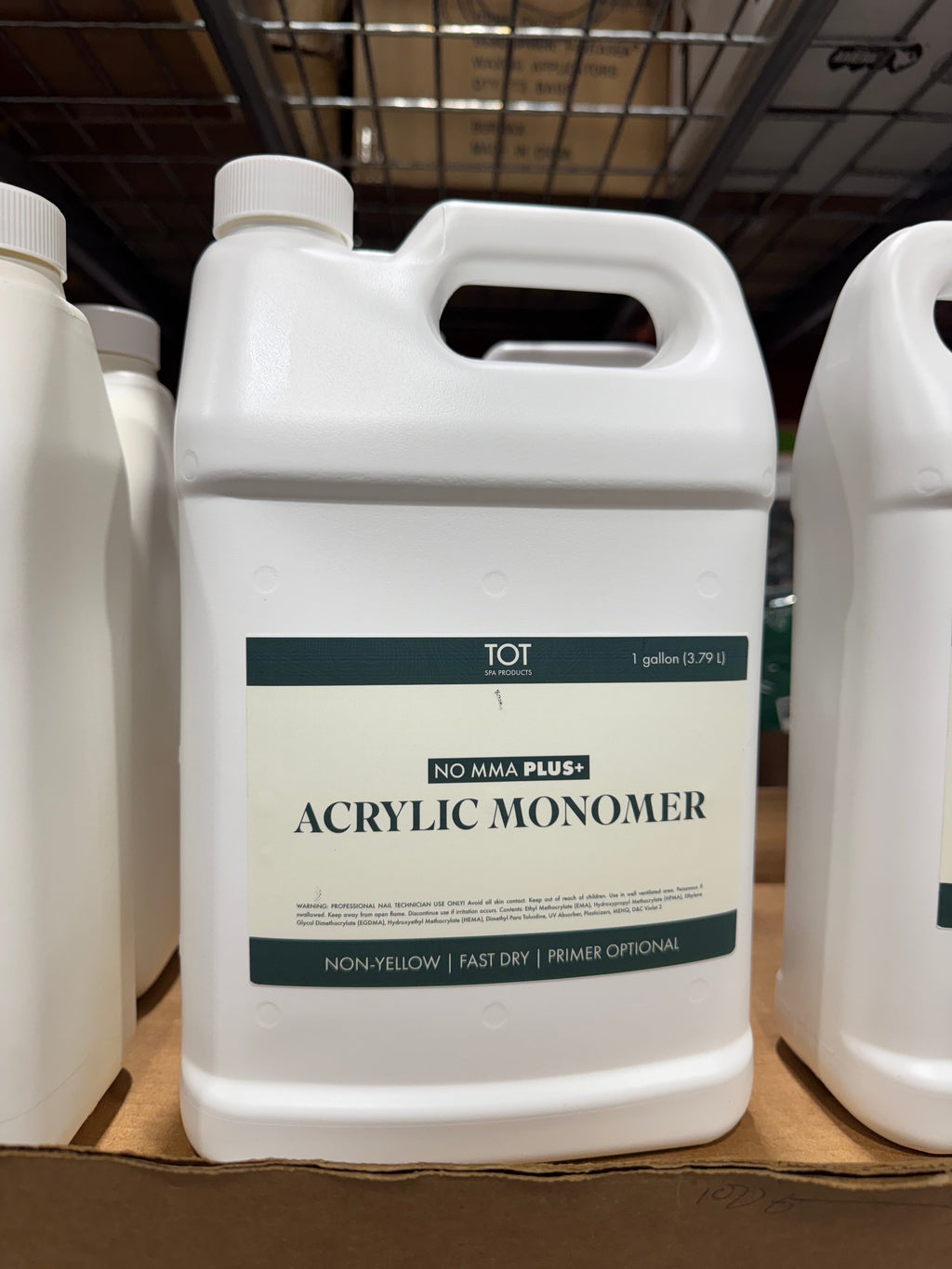 TOT Acrylic Monomer Liquid No MMA Plus+ 1 Gallon