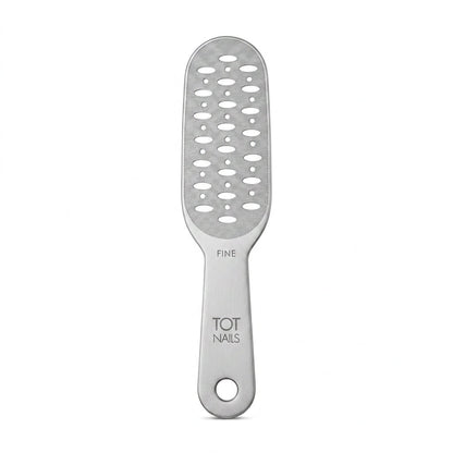 TOT NAILS Stainless Steel Dual-Sided Foot File