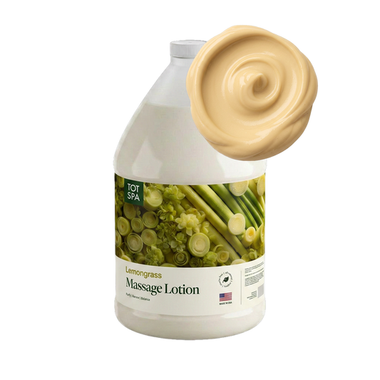 TOT Massage Lotion Lemongrass 1 Gallon Case