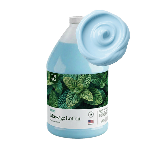 TOT Massage Lotion Mint 1 Gallon Case