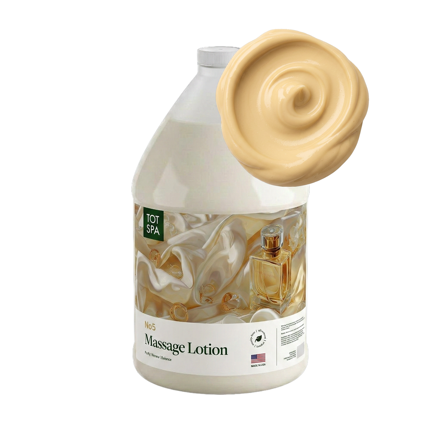 TOT Massage Lotion No5 1 Gallon Case