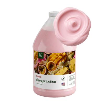 TOT Massage Lotion Tropical 1 Gallon Case