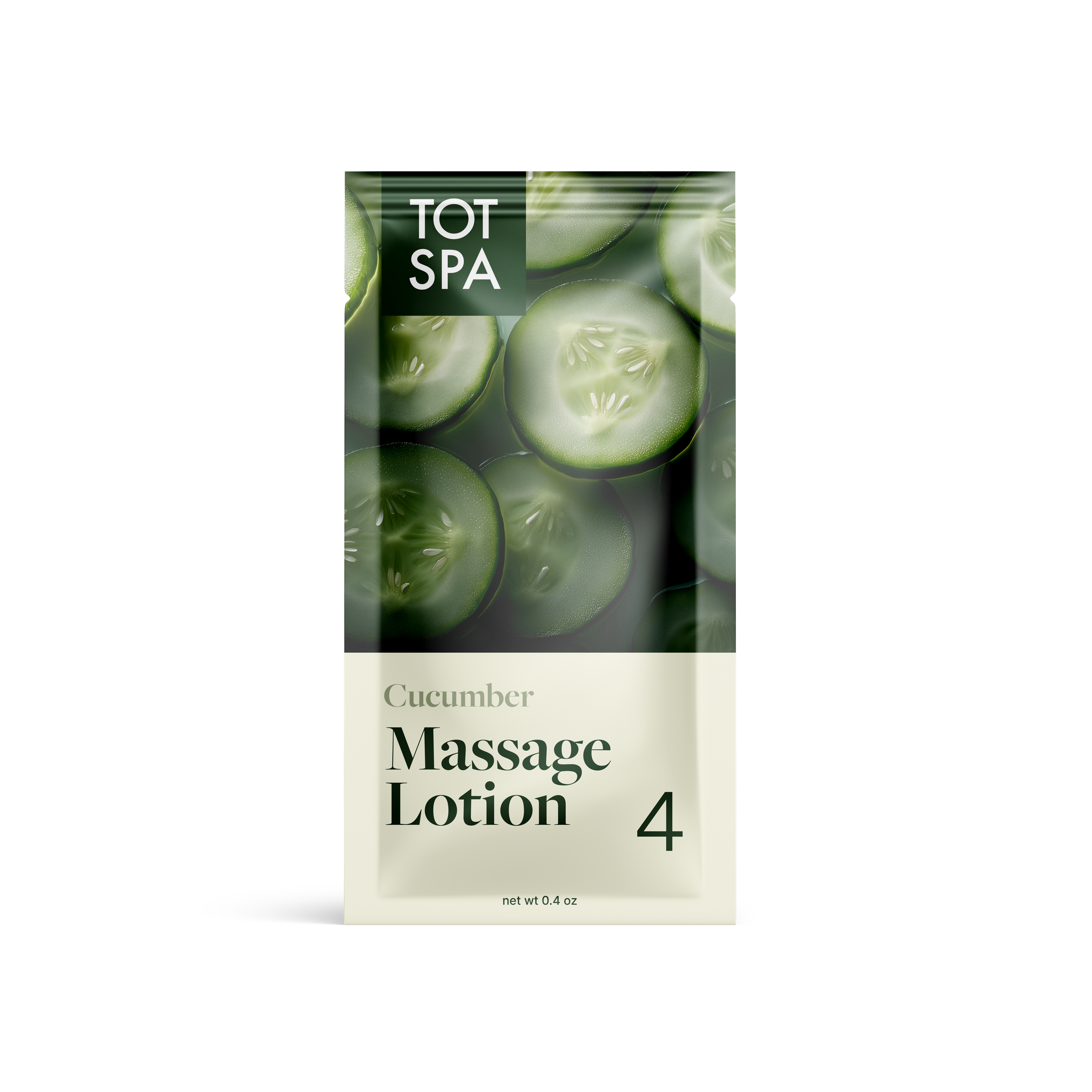 TOT Massage Lotion Cucumber Pouch 300 PC