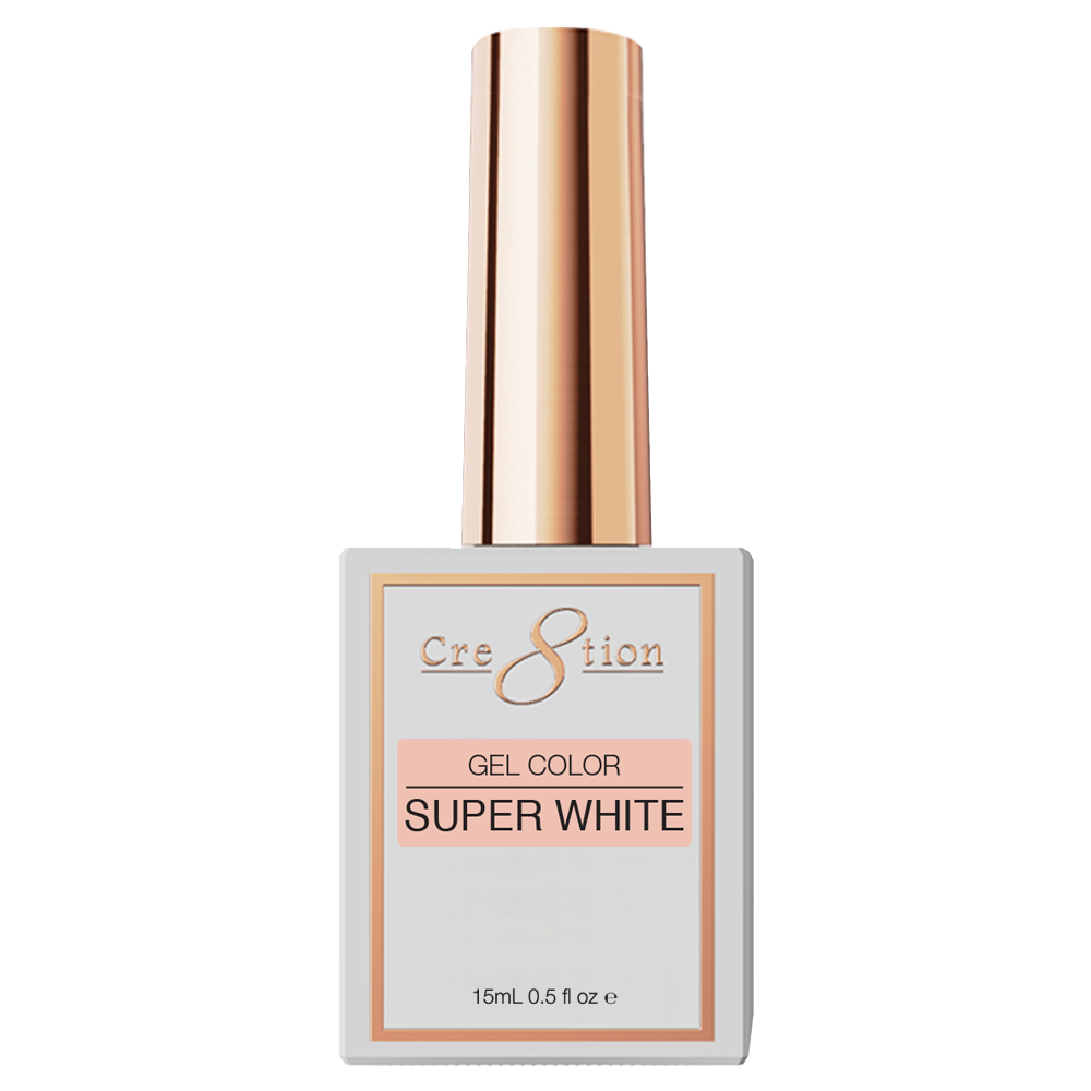 GEL TẨY TRANG CRE8TION SOAK OFF SUPER WHITE (6 CÁI)