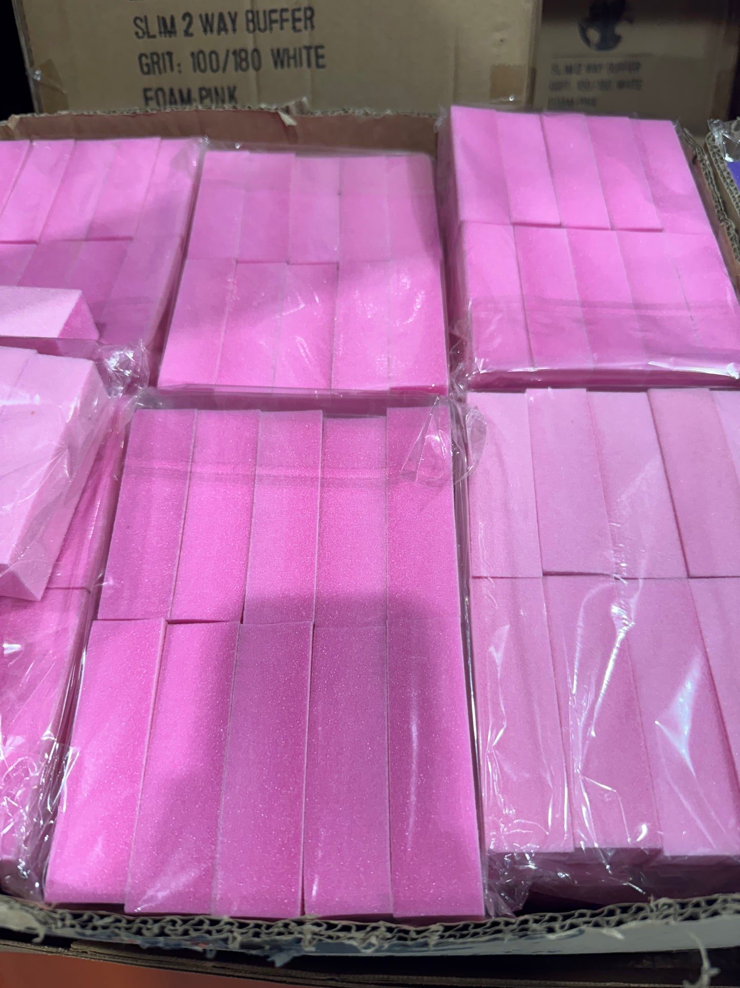 TOT 3 WAY NAIL BUFFER (BOX-500 PCS)