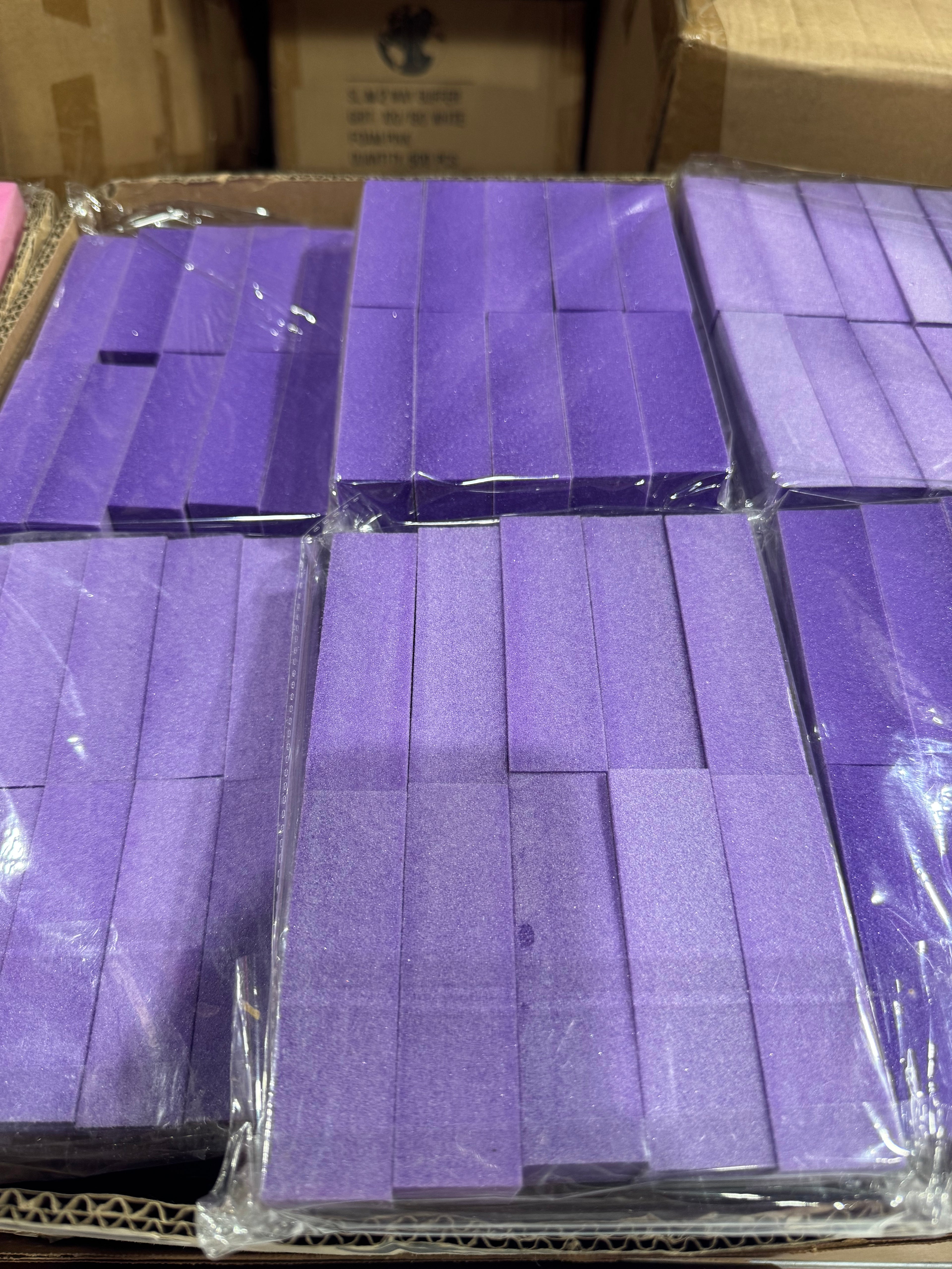 TOT 3 WAY NAIL BUFFER (BOX-500 PCS)