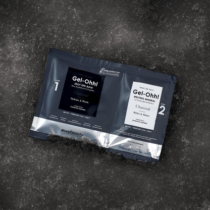 Avry Beauty Jelly Spa Kit Charcoal 1 Case (120 Kits)