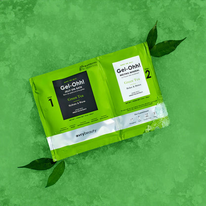 Avry Beauty Jelly Spa Kit Green Tea 1 Case (120 Kits)
