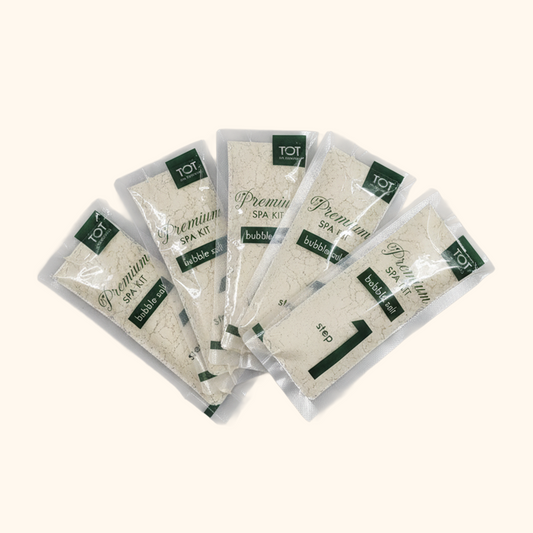 TOT Spa Salt Green Tea Pouch 300 PC