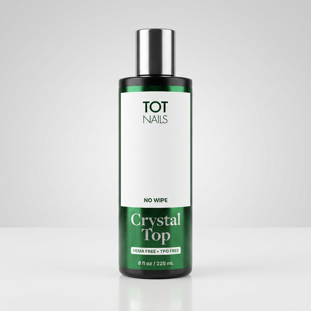 TOT NAILS Crystal Top 8 OZ Refill