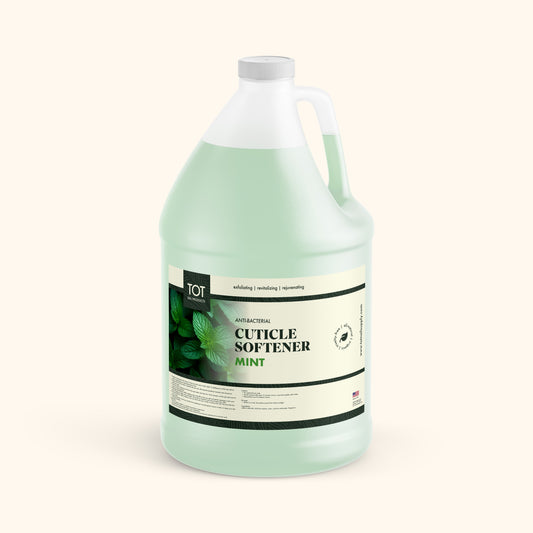 TOT Cuticle Softener Peppermint 1 Gallon Case