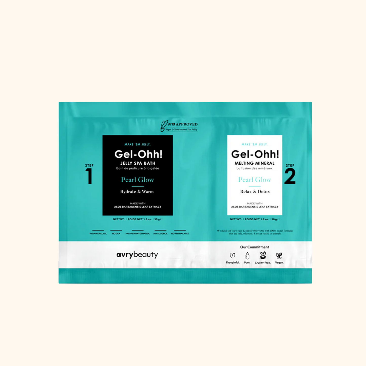 AVRY BEAUTY JELLY SPA KIT (CASE-120 KITS)