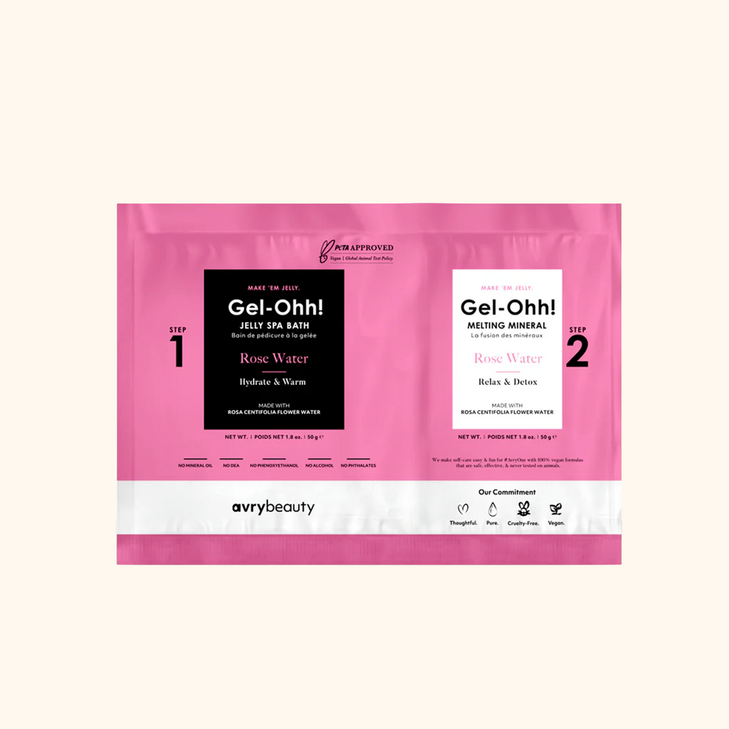 AVRY BEAUTY JELLY SPA KIT (CASE-120 KITS)