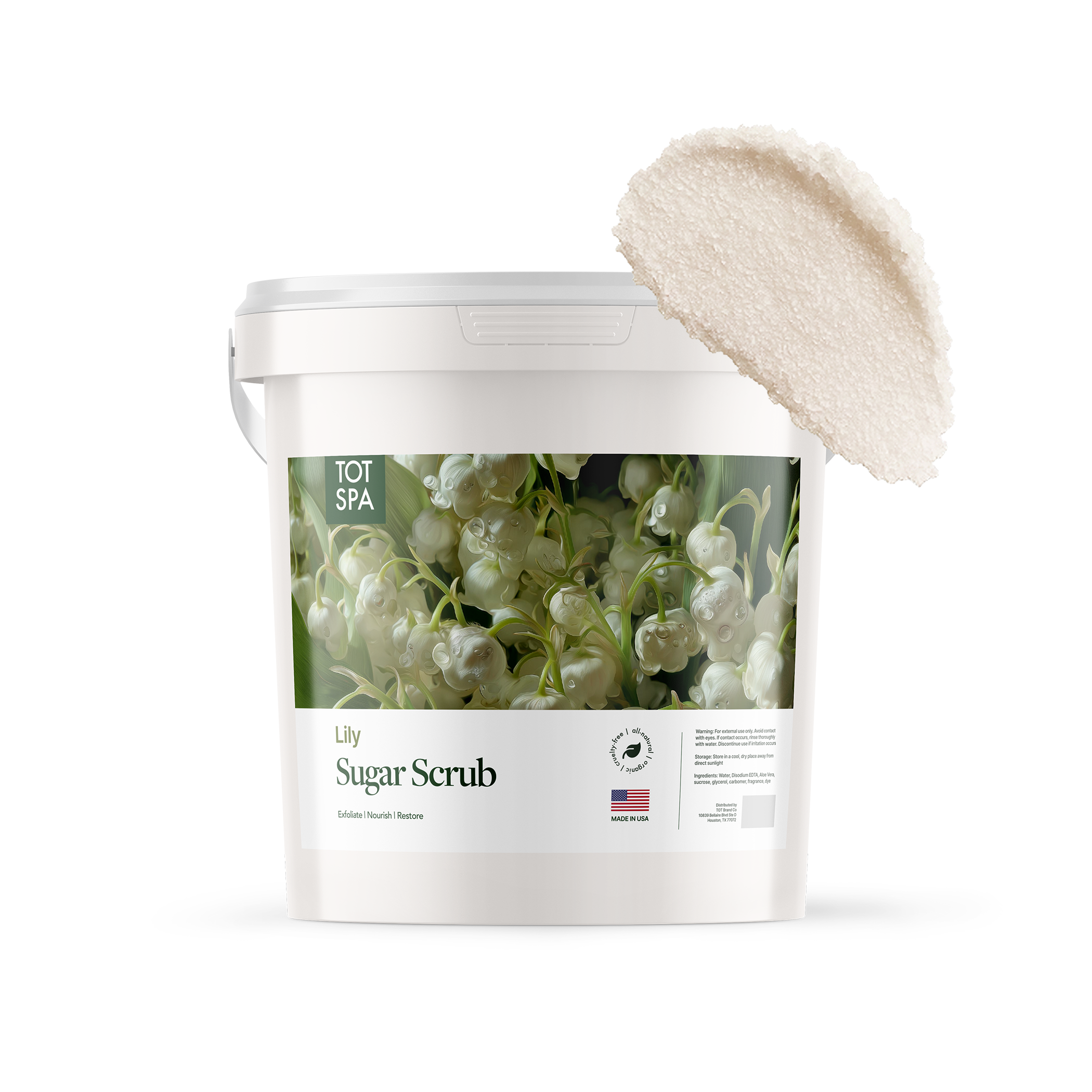 TOT Sugar Scrub Lily 5 Gallon