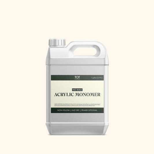 TOT ACRYLIC MONOMER LIQUID 1 GALLON (NO MMA)