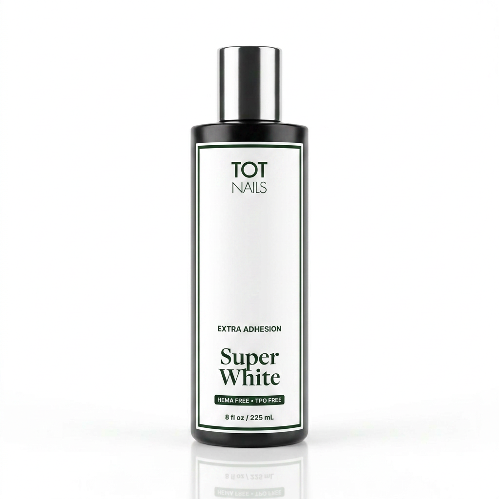 TOT NAILS Soak Off Gel Super White